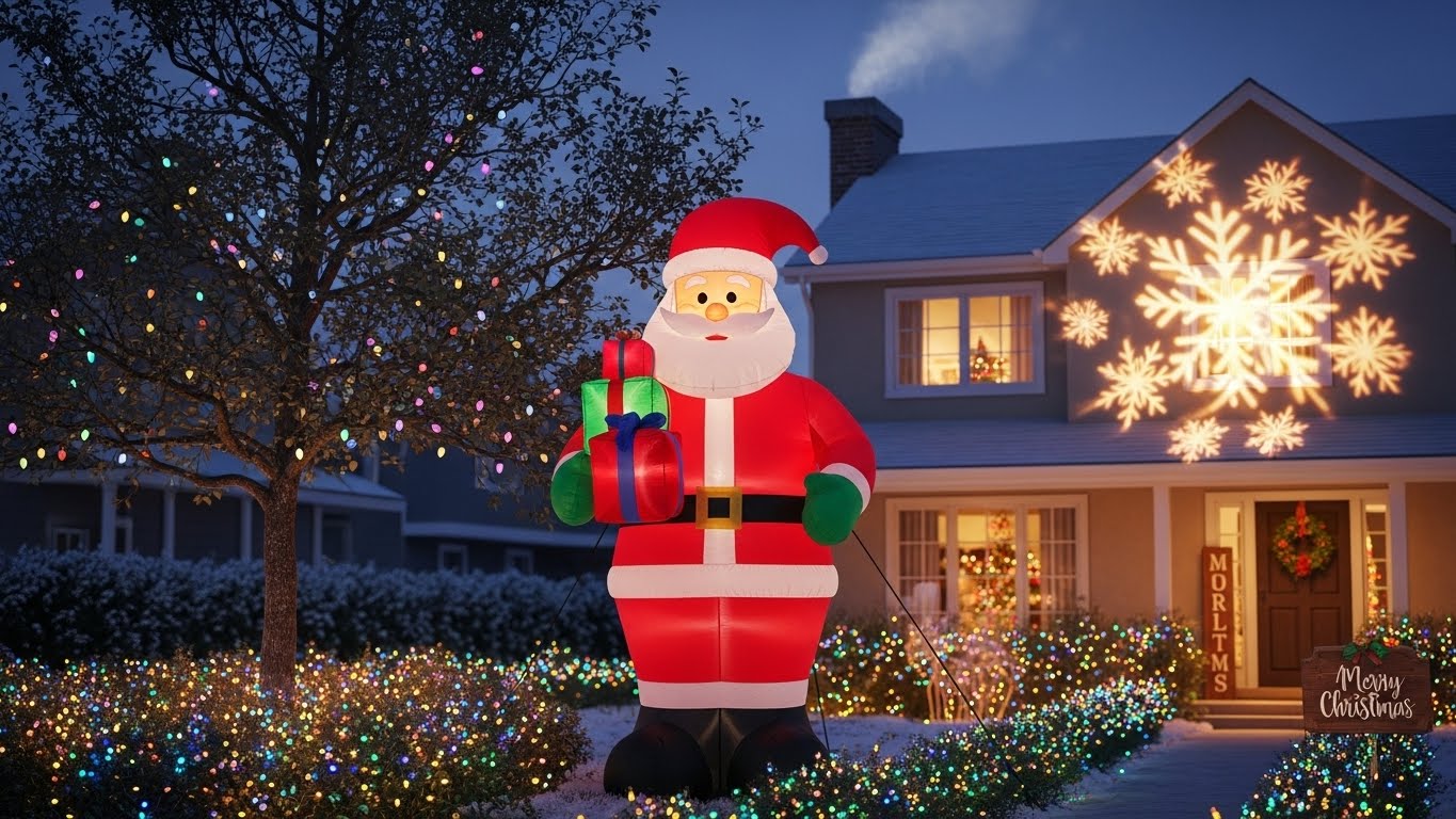 24 Magical Christmas Yard Inflatable Decorations