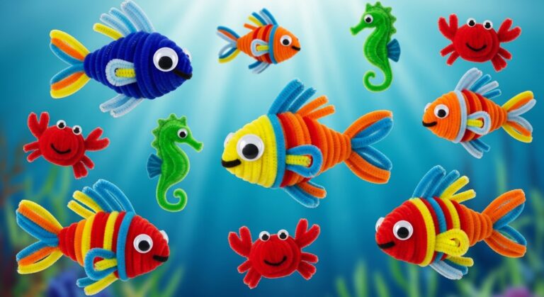 27 Cute Pipe Cleaner Ideas for School and Kids Crafts